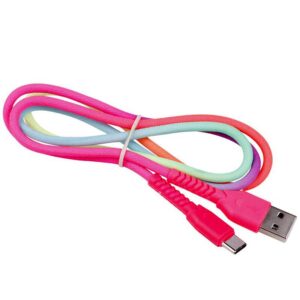 کابل فست شارژ تایپ سی شوش SHOOSH SH-203C 3A 110CM